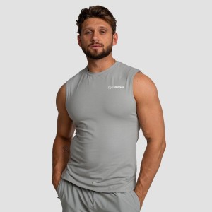 Top męski fitness bez rękawów regular fit TRN