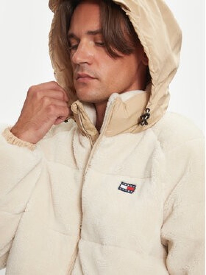 Tommy Jeans Kurtka zimowa DM0DM19638 Beżowy Regular Fit