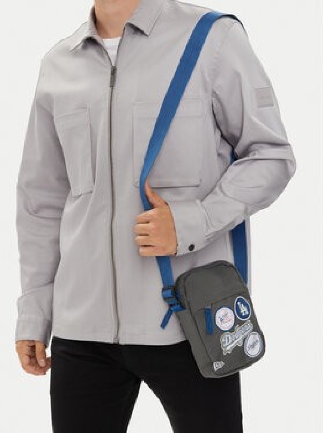 New Era Saszetka New Era\Torebka Mlb Patch Side La Dodgers 60358206 Szary