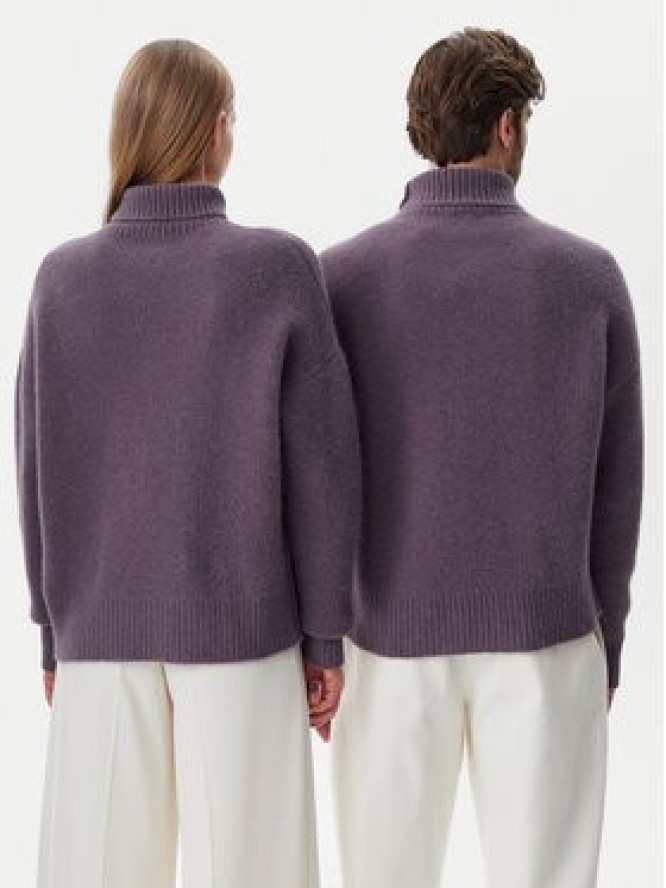 AMI Paris Golf UKS425.KN0032 Fioletowy Relaxed Fit