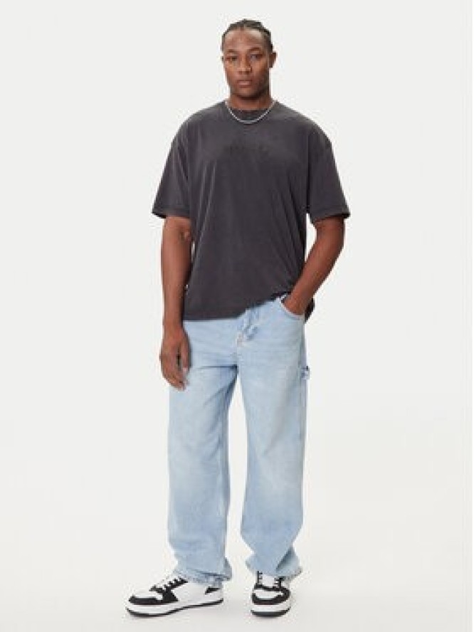 HUGO T-Shirt Nebute 50542638 Czarny Loose Fit