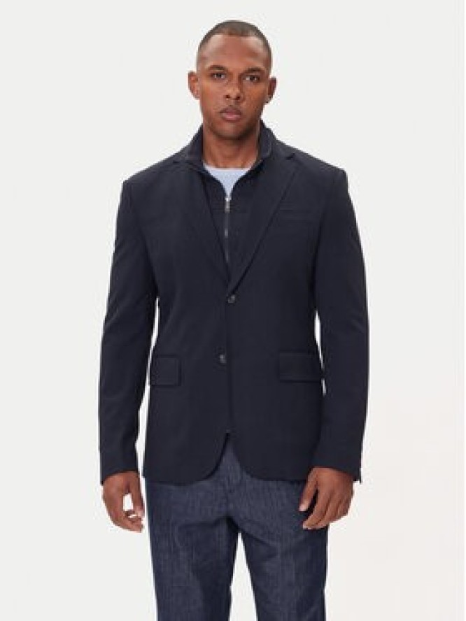 Guess Marynarka M5BN85 WJ010 Beżowy Slim Fit