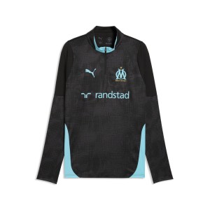 Męska bluza treningowa Olympique Marsylia z zamkiem 1/4 PUMA