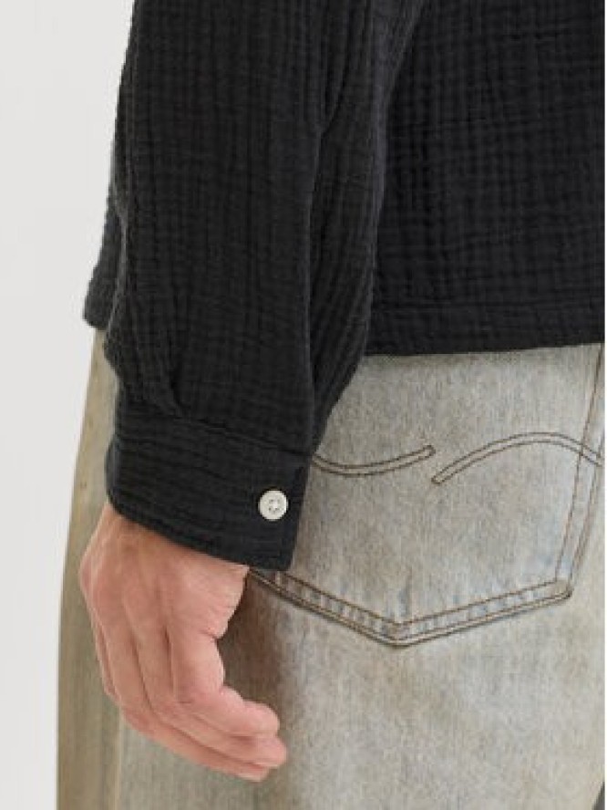 Jack & Jones Koszula Nantucket 12291804 Czarny Relaxed Fit