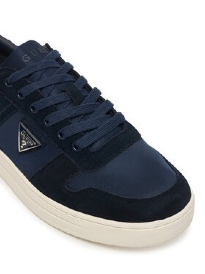 Guess Sneakersy FMJUDD LEA12 Granatowy