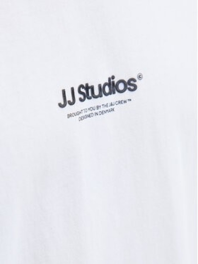 Jack & Jones T-Shirt Soho 12278787 Biały Relaxed Fit