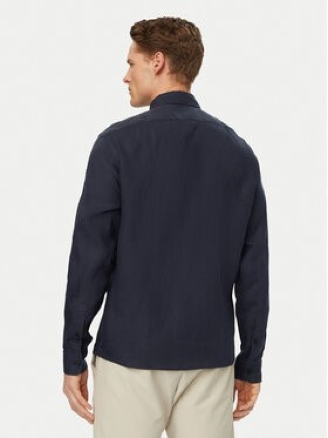 BOSS Koszula H-Liam 50556077 Granatowy Regular Fit