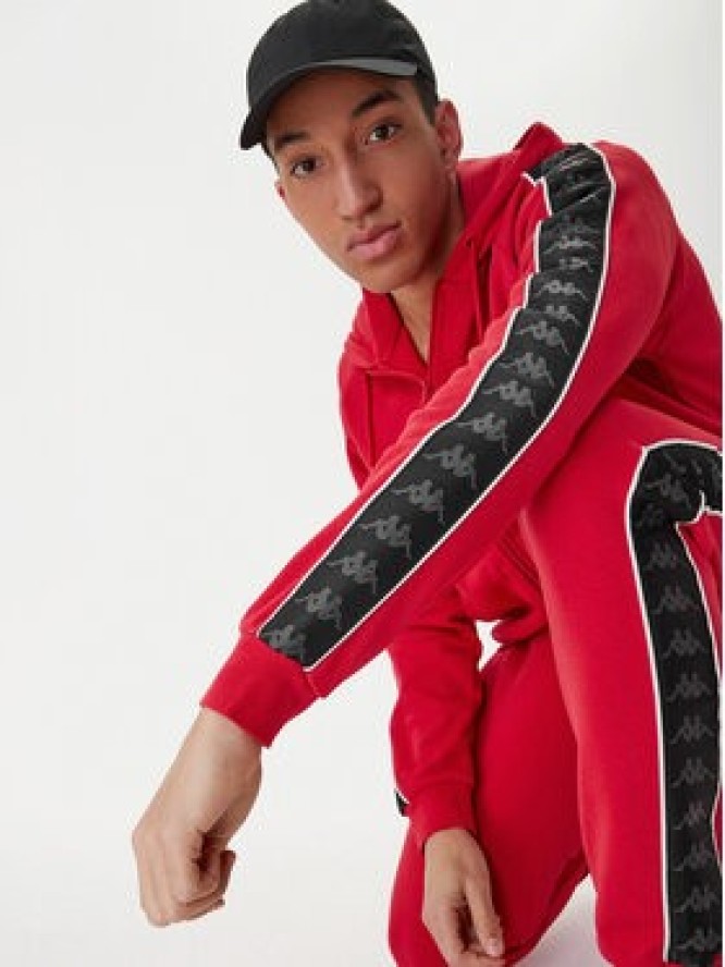 Kappa Bluza Banda Zamin 3 331U3ZW Czerwony Regular Fit