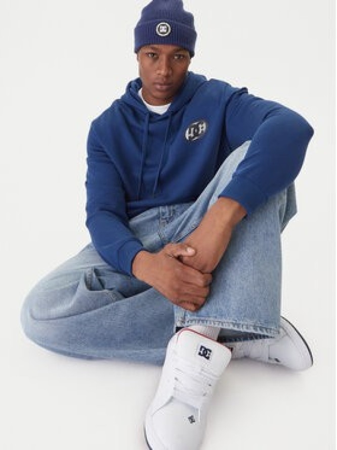 DC Shoes Bluza EDYSF03256 Niebieski Regular Fit