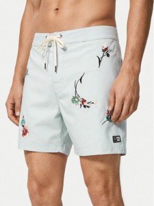 RVCA Szorty sportowe Anytime 23A081504 Zielony jasny Regular Fit