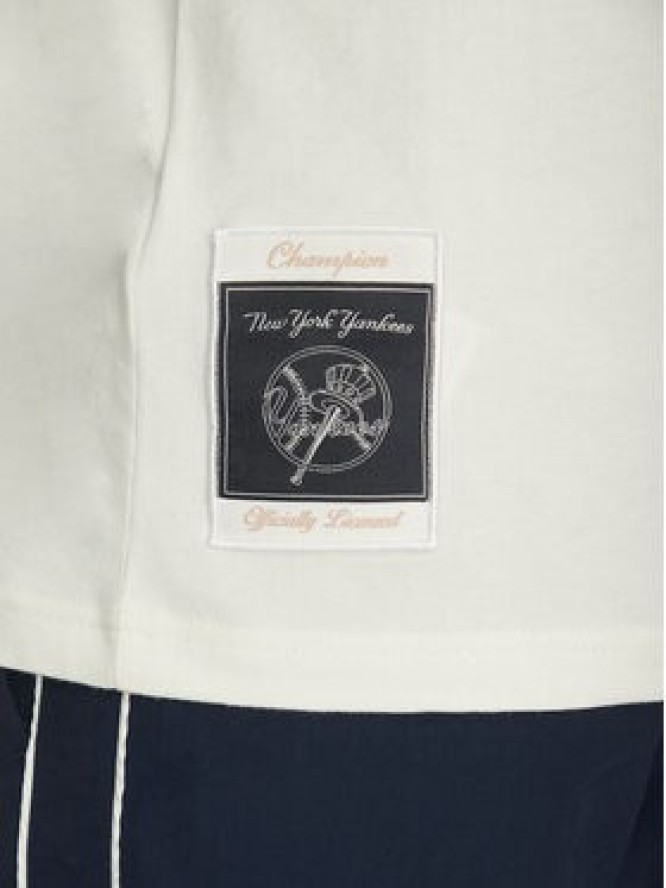 Champion T-Shirt 221037 Biały Standard Fit