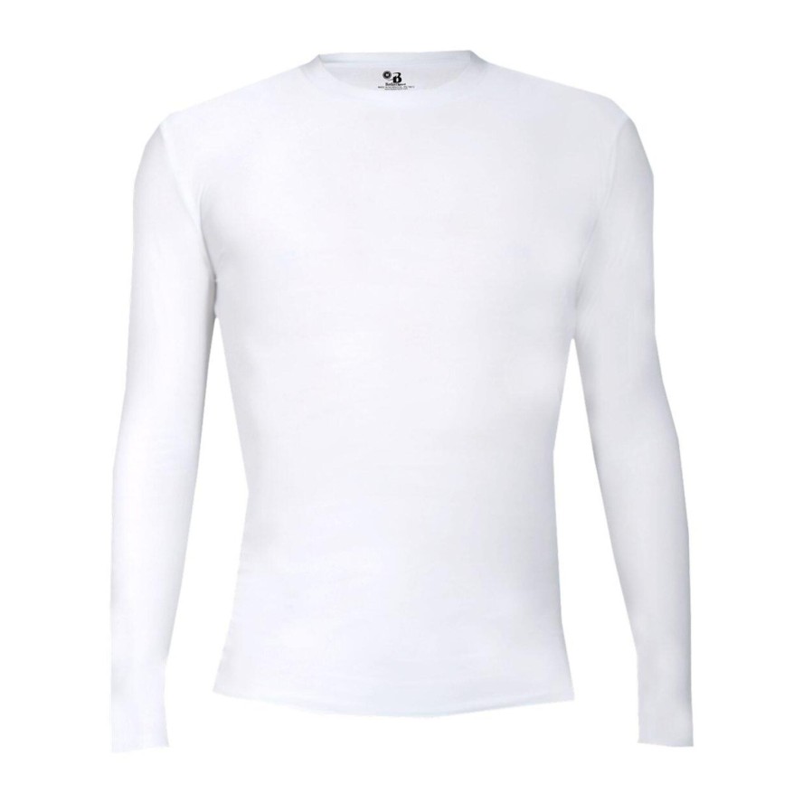 Koszulka z długim rękawem Pro Compression Adults Men Round Neck Undershirt