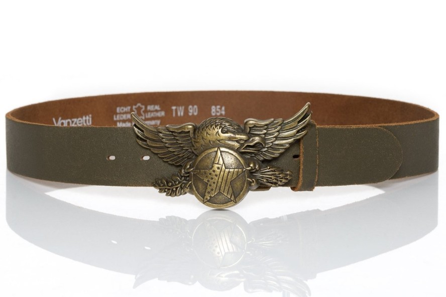 VANZETTI PASEK SKÓRZANY SOPO-VAN854 565 40mm Ledergürtel / Q. 6543