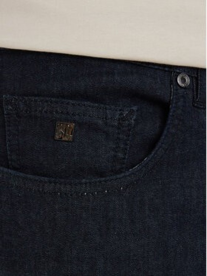KARL LAGERFELD Jeansy 265501 562839 Granatowy Skinny Fit