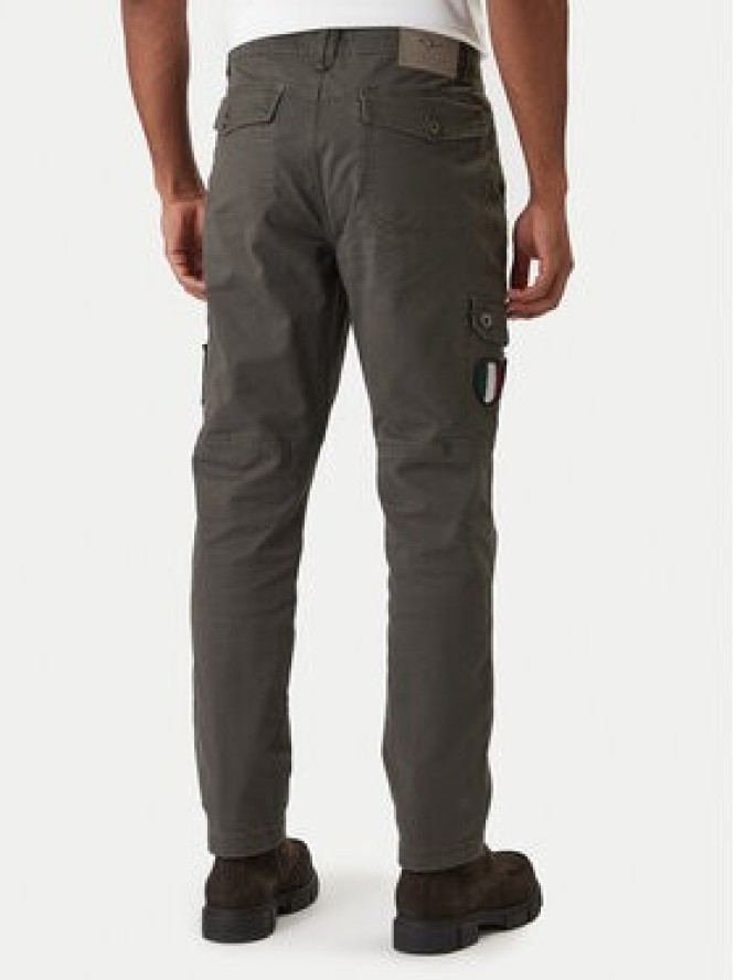 Aeronautica Militare Spodnie materiałowe 252PA1688UCT03399 Szary Regular Fit