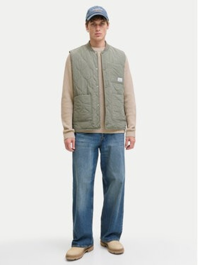 Jack & Jones Sweter Dover 12278816 Beżowy Regular Fit