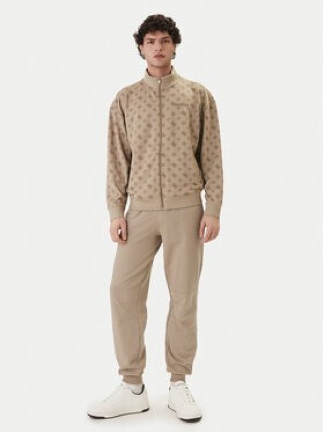 Guess Bluza Z6GQ07 K2849 Beżowy Relaxed Fit