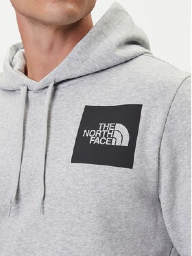 The North Face Bluza Fine NF0A89EU Szary Regular Fit