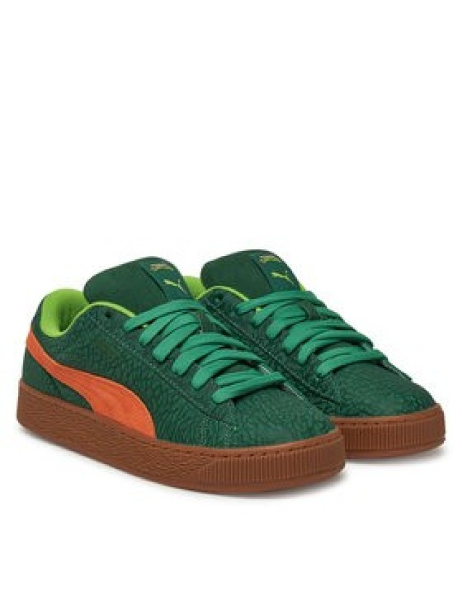 Puma Sneakersy Suede XL TMNT 401304 01 Zielony