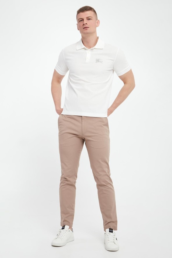 Polo męskie z logo BURBERRY