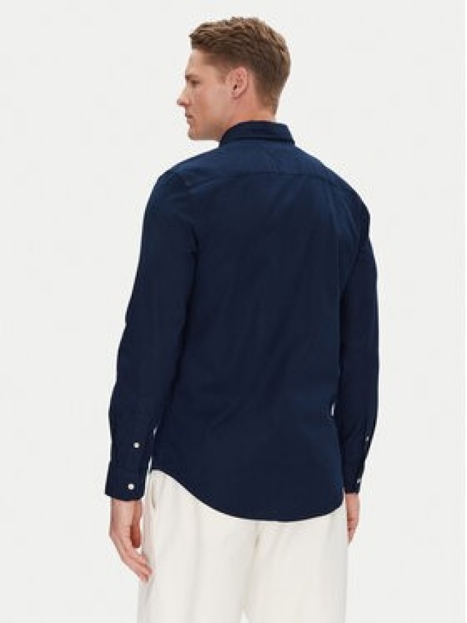 Tommy Hilfiger Koszula MW0MW38556 Granatowy Slim Fit
