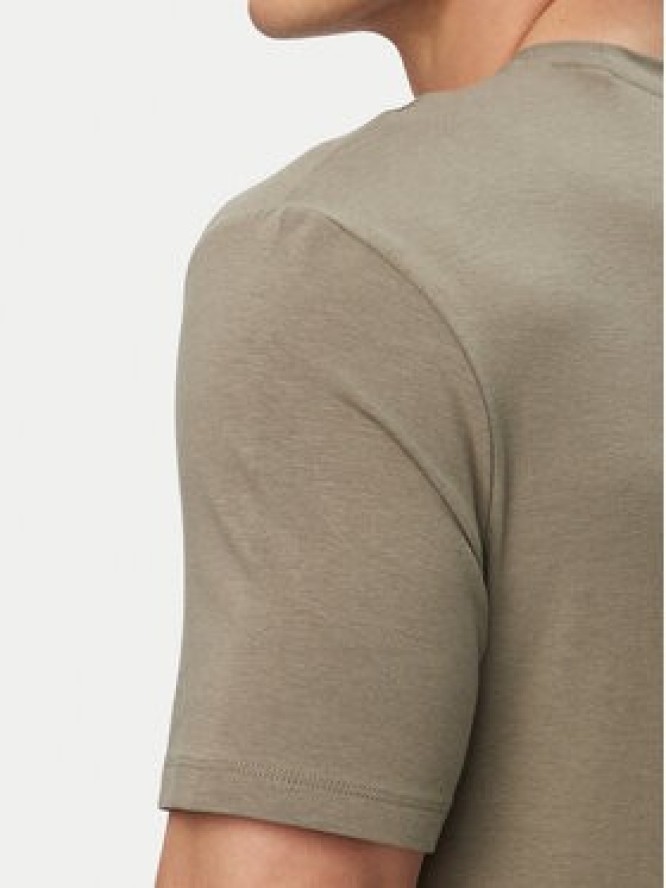 Guess T-Shirt Z2YI12 JR06K Zielony Regular Fit