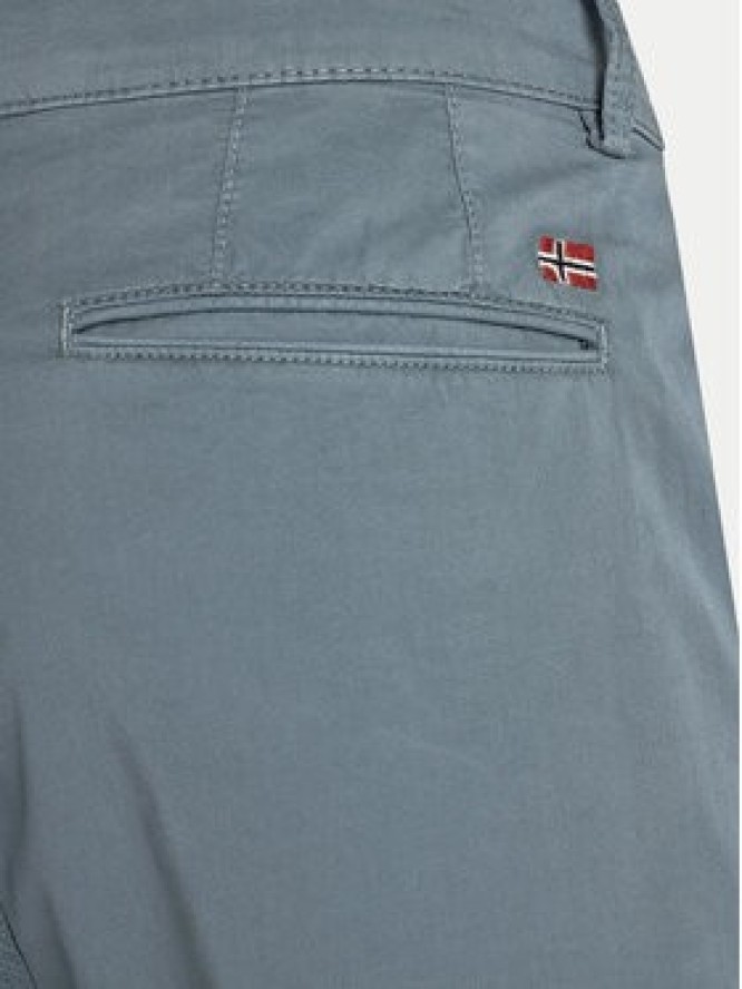 Napapijri Chinosy M-Puyo NP0A4H98 Zielony Slim Fit