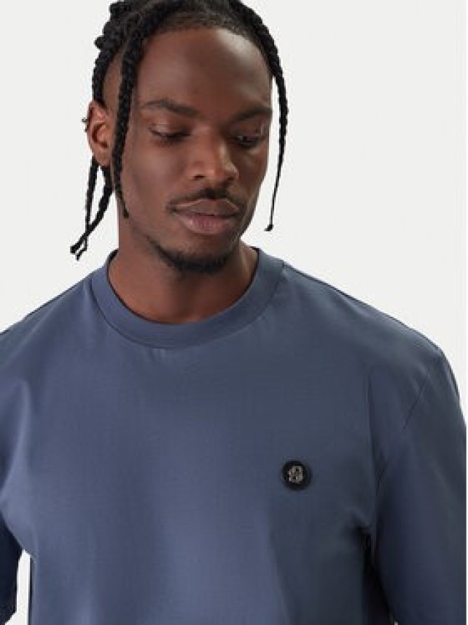 BOSS T-Shirt C-Taut 01 50555844 Niebieski Regular Fit