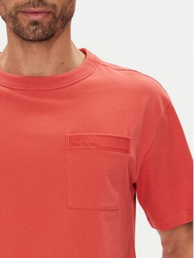 K-Way T-Shirt K2135HW Czerwony Regular Fit