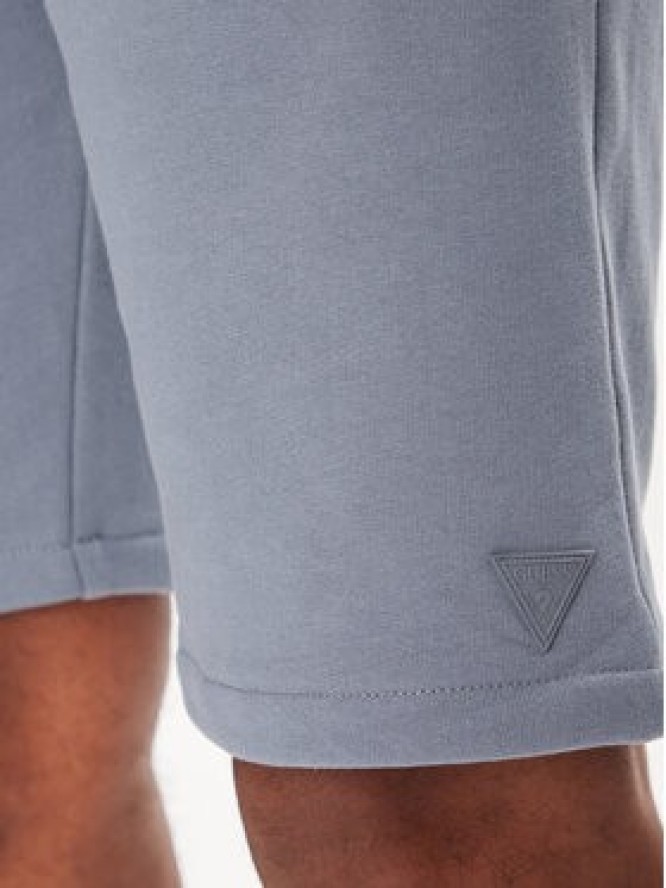 Guess Szorty sportowe Z2YD04 KAIJ1 Niebieski Regular Fit