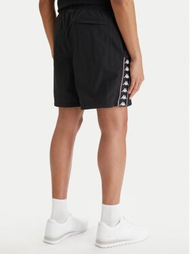 Kappa Szorty sportowe 322B8GW Czarny Comfort Fit