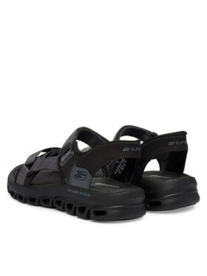 Skechers Sandały Glide Step Sandal 233382/BBK Czarny