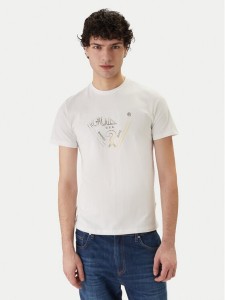 Guess T-Shirt M6GI11 K2992 Biały Slim Fit