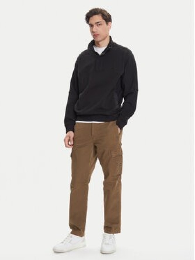 BOSS Bluza Ze Work 50545753 Czarny Regular Fit