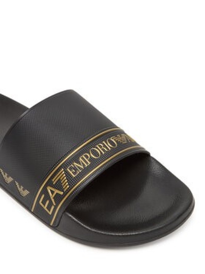 EA7 Emporio Armani Klapki 7X000110 AF15128 MC139 Czarny