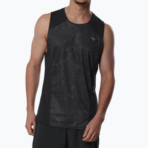 Koszulka do biegania męska Mizuno Active DryAeroFlow Graphic Tank Top
