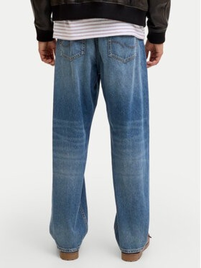 Jack & Jones Jeansy Eddie 12290185 Niebieski Baggy Fit