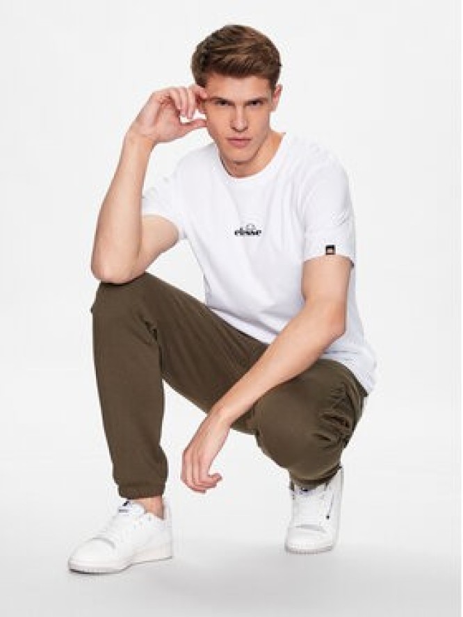 Ellesse T-Shirt Ollio SHP16463 Biały Regular Fit