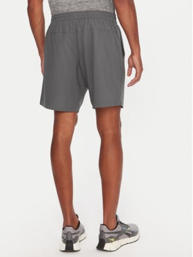 Reebok Szorty sportowe RK25181CCM Szary Regular Fit