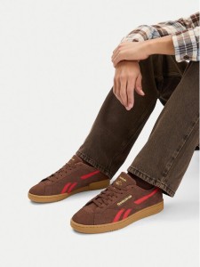 Reebok Sneakersy EO-CLUB C GROUNDS UK 100228143 Brązowy