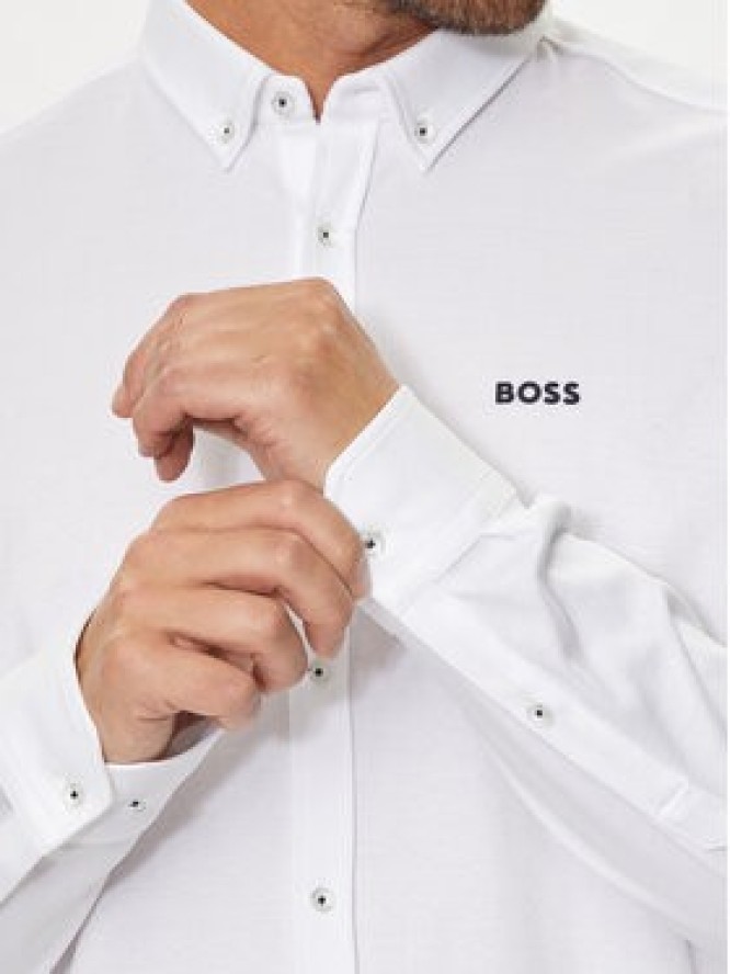 Boss Koszula B_Motion 50523317 Biały Regular Fit