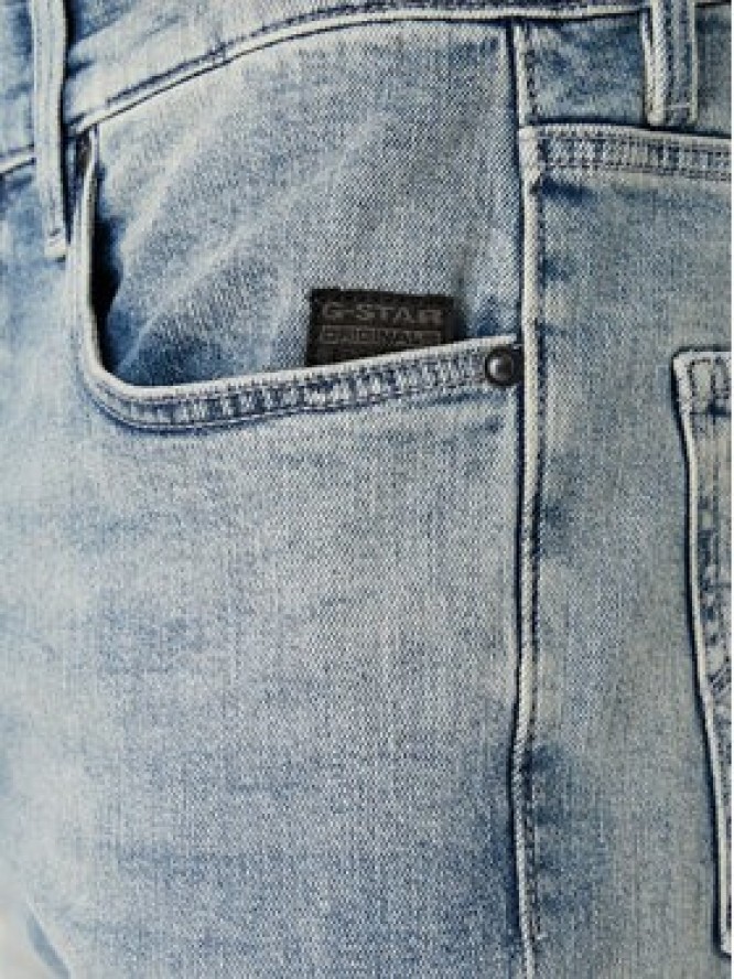 G-Star Raw Szorty jeansowe Mosa D24430-E205 Niebieski Straight Fit