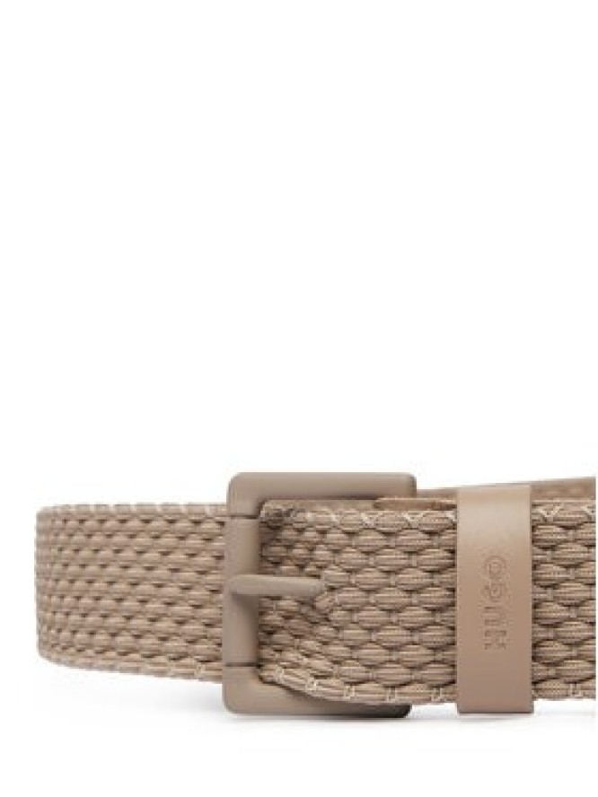 HUGO Pasek Męski Gebbol 50558780 Brązowy