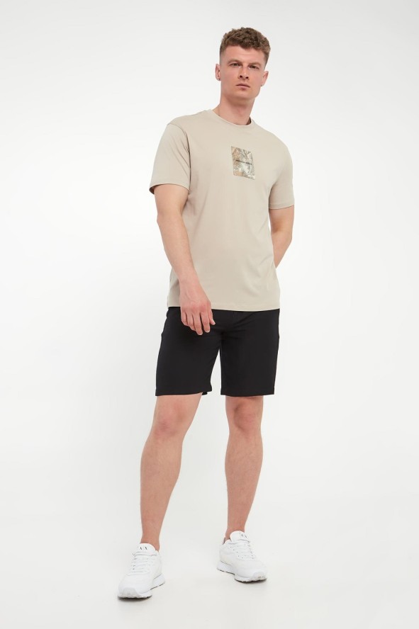 T-shirt męski z logo ARMANI EXCHANGE