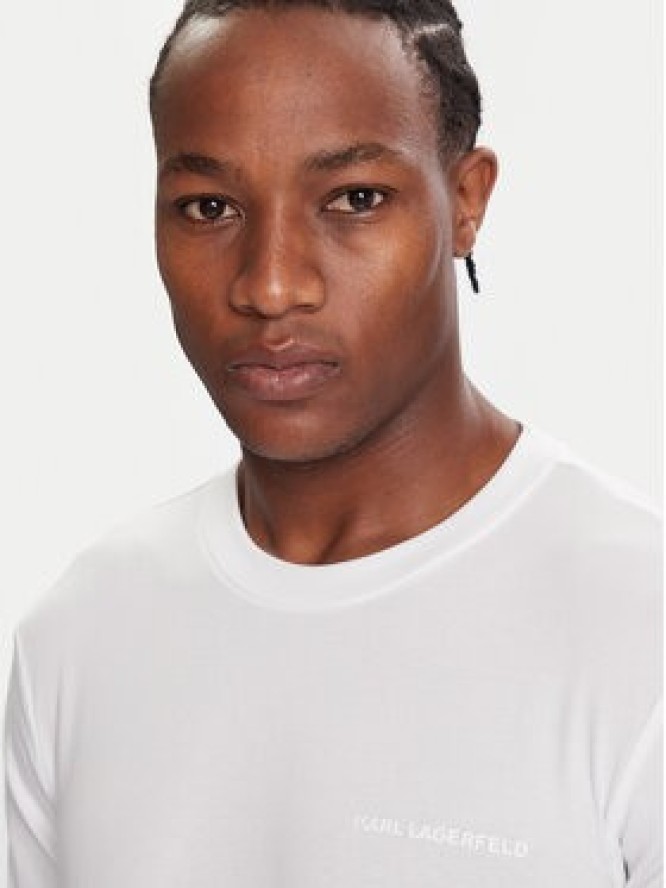KARL LAGERFELD Komplet t-shirtów A4M47003 Czarny Regular Fit