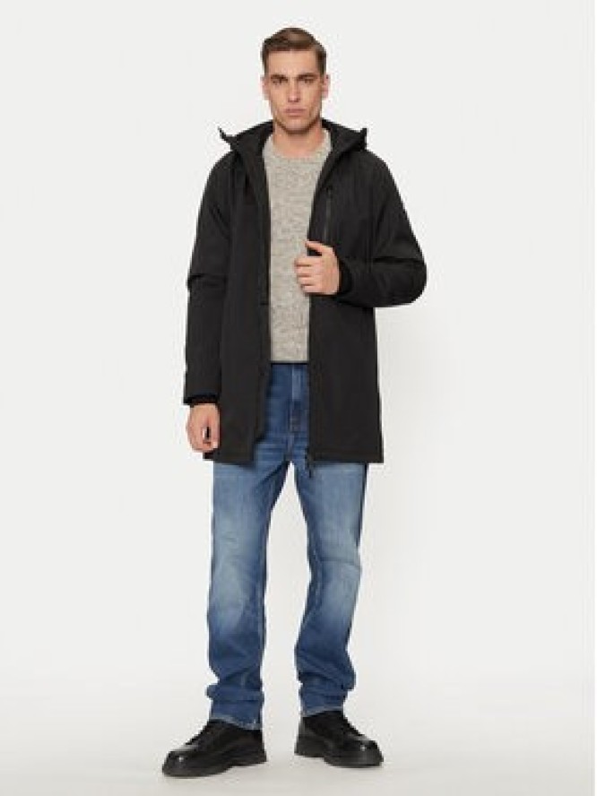 Schott NYC Kurtka przejściowa KALVIN Czarny Regular Fit