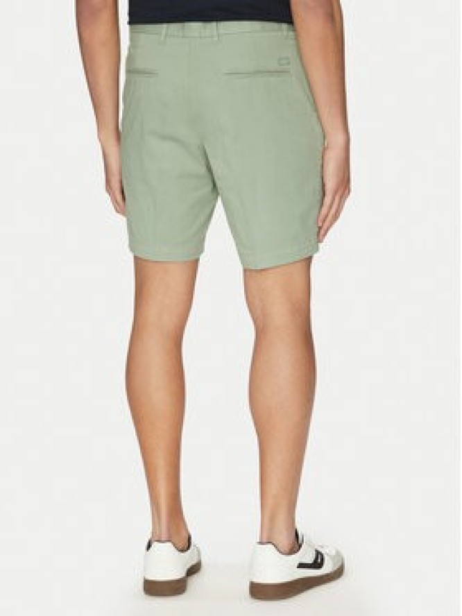 BOSS Szorty materiałowe H-Slice 50540743 Zielony Regular Fit