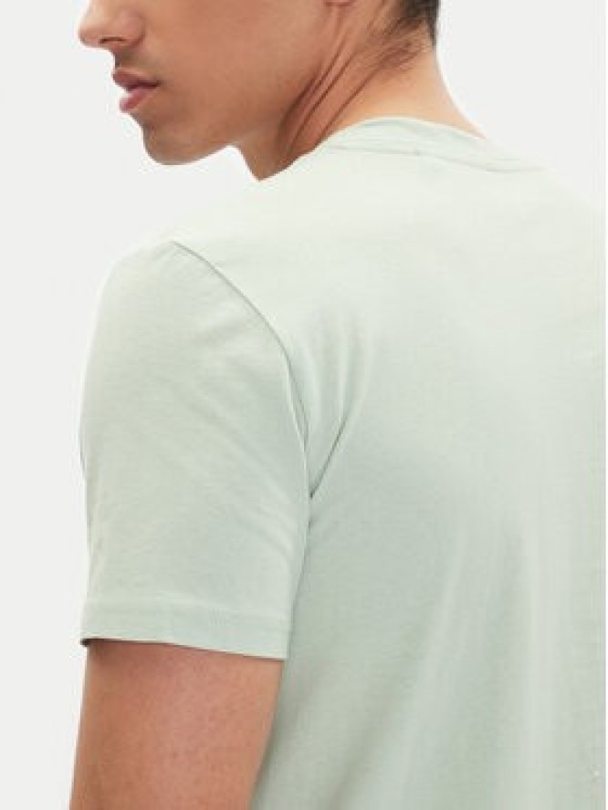 Mustang T-Shirt Austin 1016480 Zielony Regular Fit