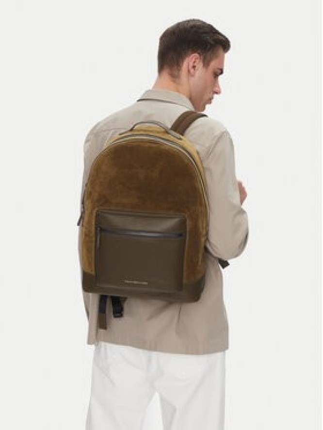 Tommy Hilfiger Plecak Th Casual Suede Backpack AM0AM13229 Zielony