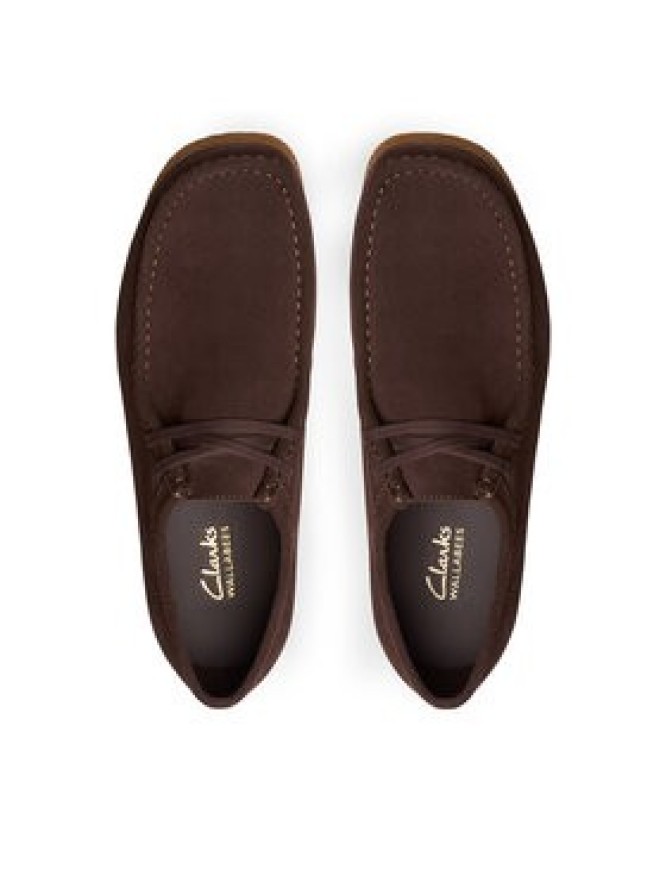 Clarks Półbuty Wallabee EVO 26178279 Brązowy